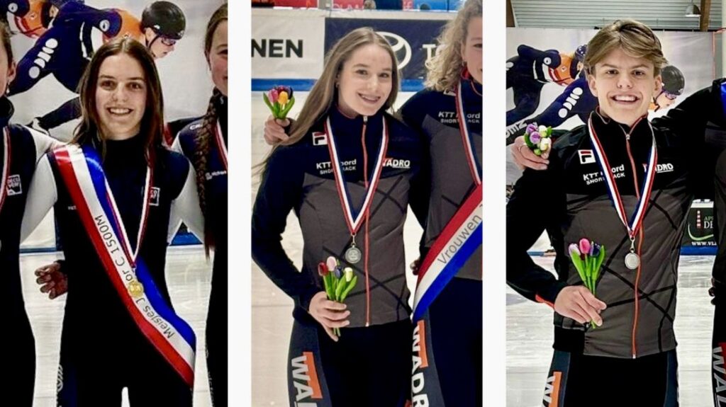 Vlnr Djoeke Schmitz, Sophie Nijboer, Jesper Schmitz
© Eigen foto's